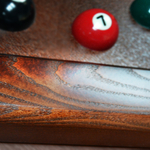 Часы Квадрат ясень/шпон (№1)