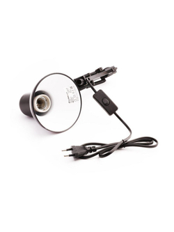Светильник настольный UF-312P С02 230В 60Вт струбцина черн. Ultraflash 12895