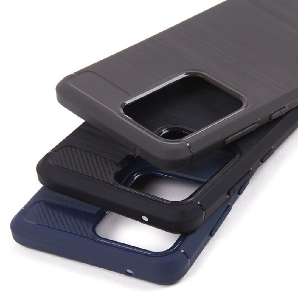 Противоударный чехол для Samsung Galaxy S20 Ultra, 009508 Темно-синий