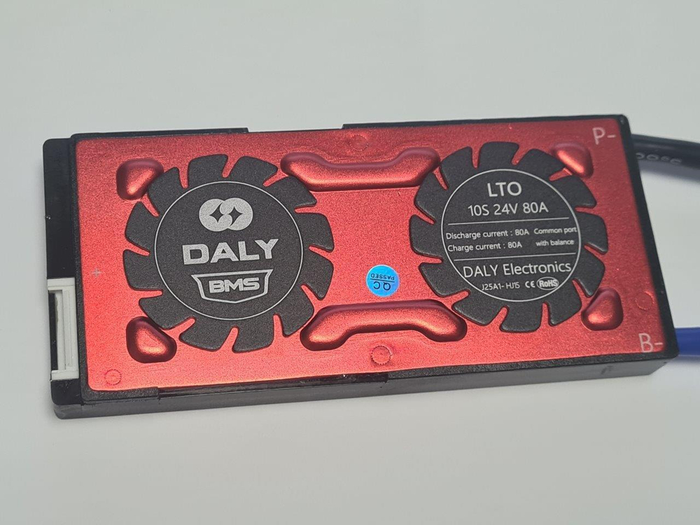 Плата контроля BMS LTO 10S 24V 80A