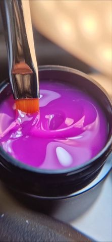 Fresh Neon plum, для наращивания моделирующий  15гр