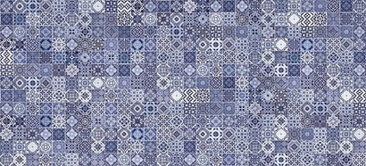 Hammam голубой рельеф 200*440 облиц HAG041