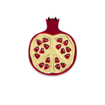 Гранат / Pomegranate, brooch, Red