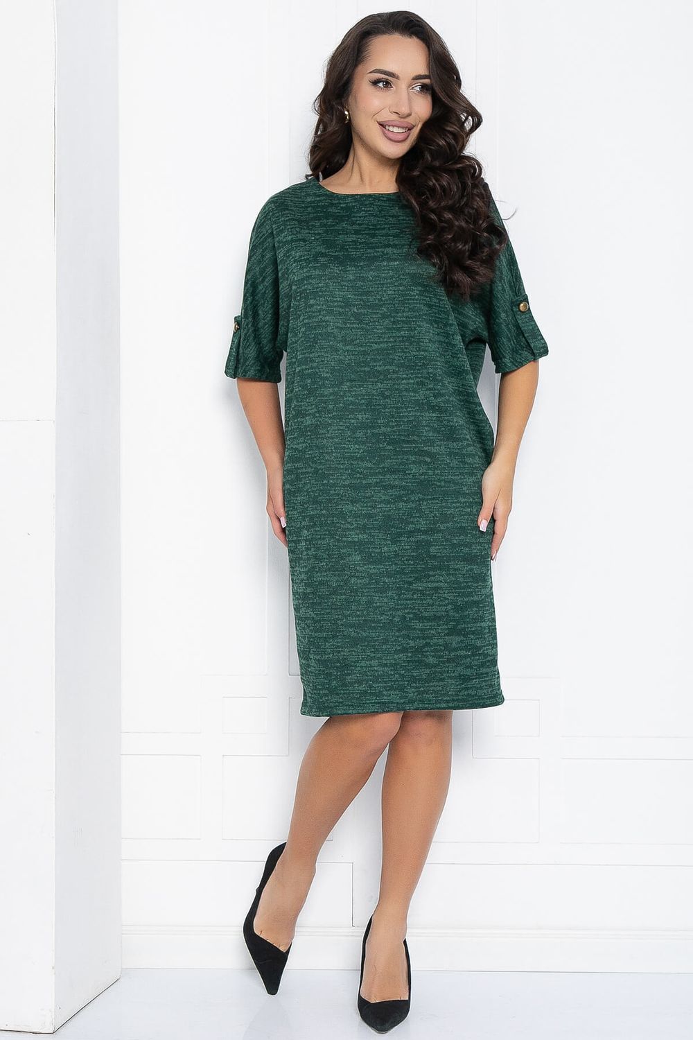 Платье Кайла (зеленое) П12321-10 LT Collection (Акция)