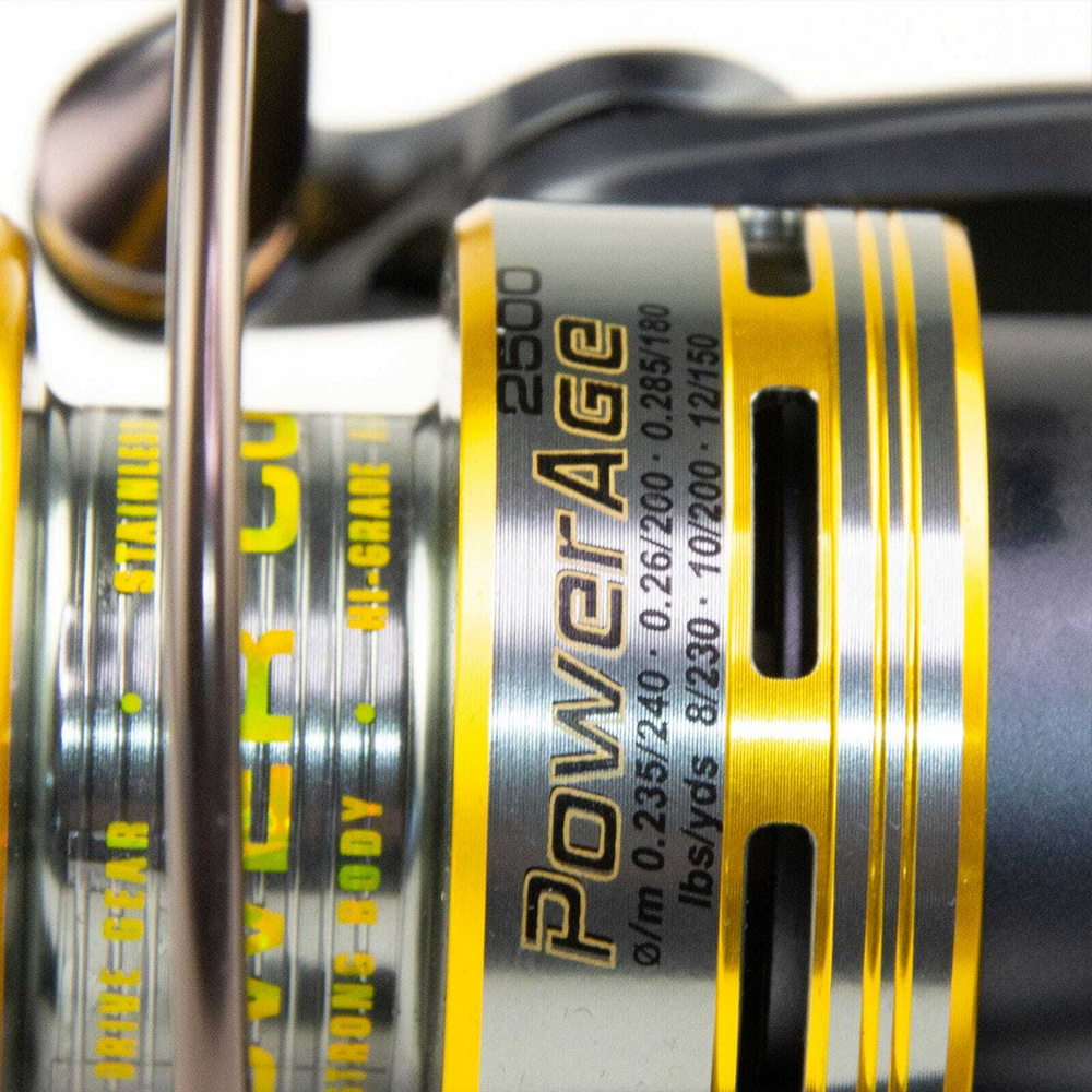 Катушка безынерционная Stinger PowerAge 2500 (2500, 8+1BB, мет. шпуля)