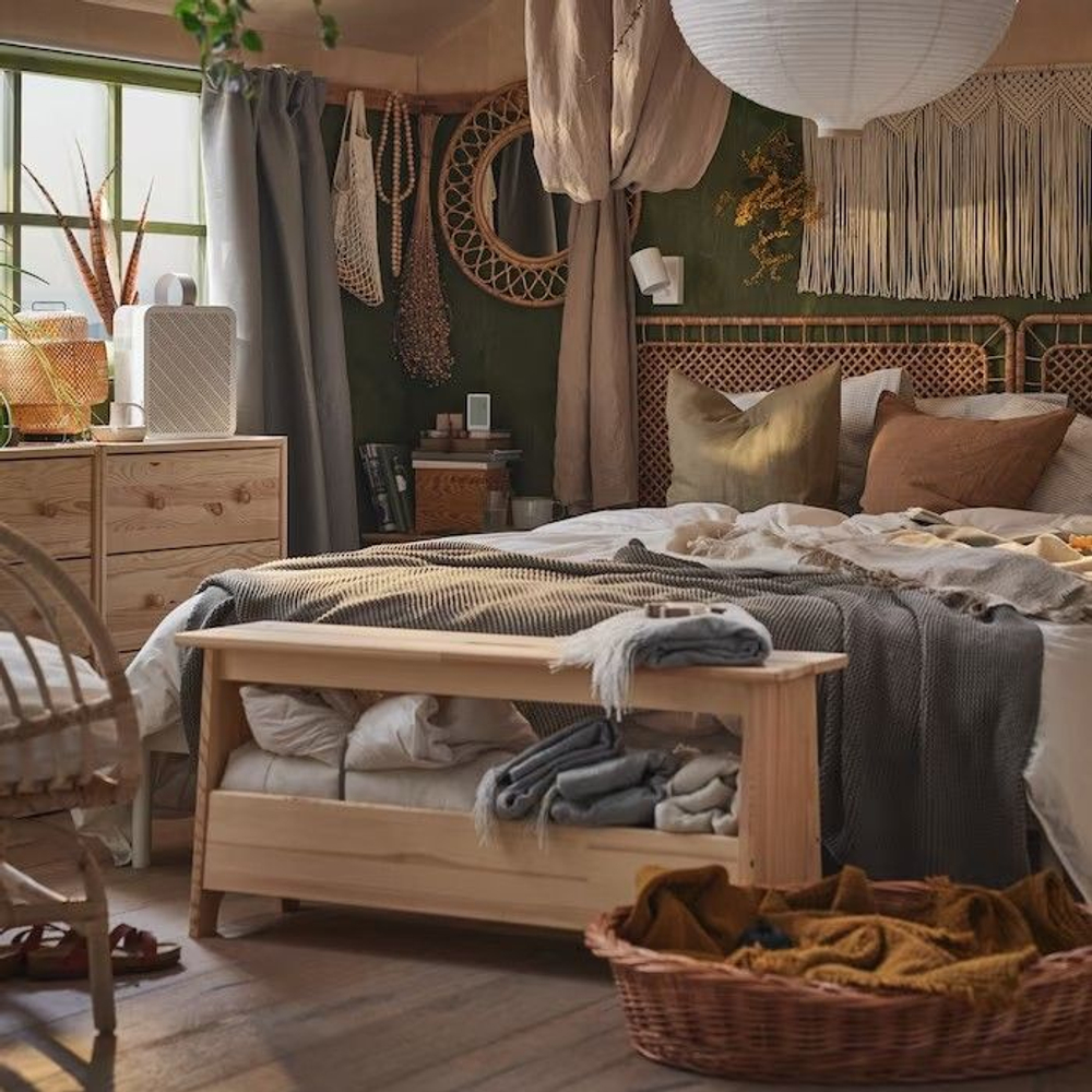 Обувница для прихожей100х28х45, Пэрйохан, скамья с местом для хранения, стул детский, массив сосны, натуральной отделке, Dipriz