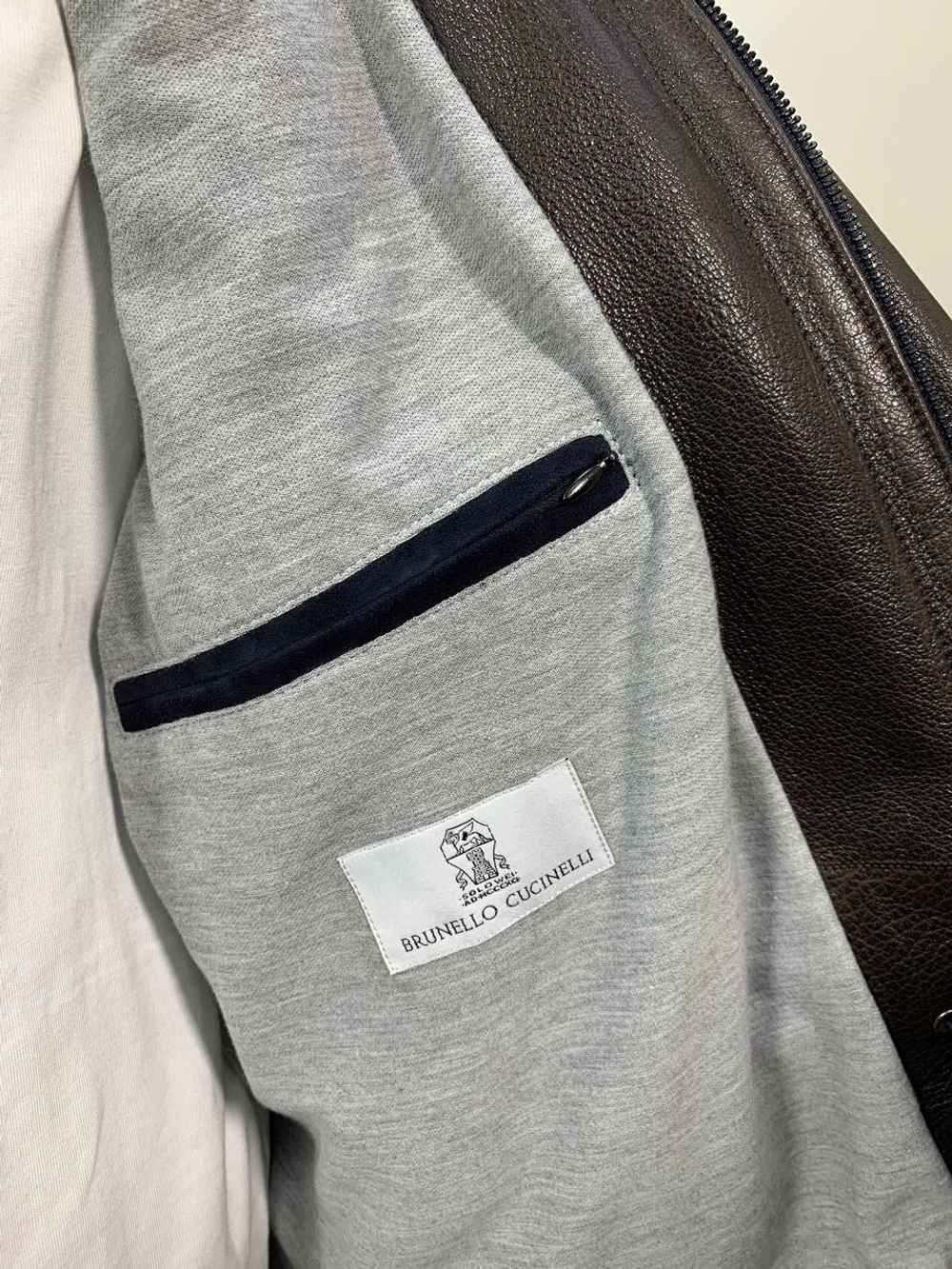 Замшевая куртка Brunello Cucinelli