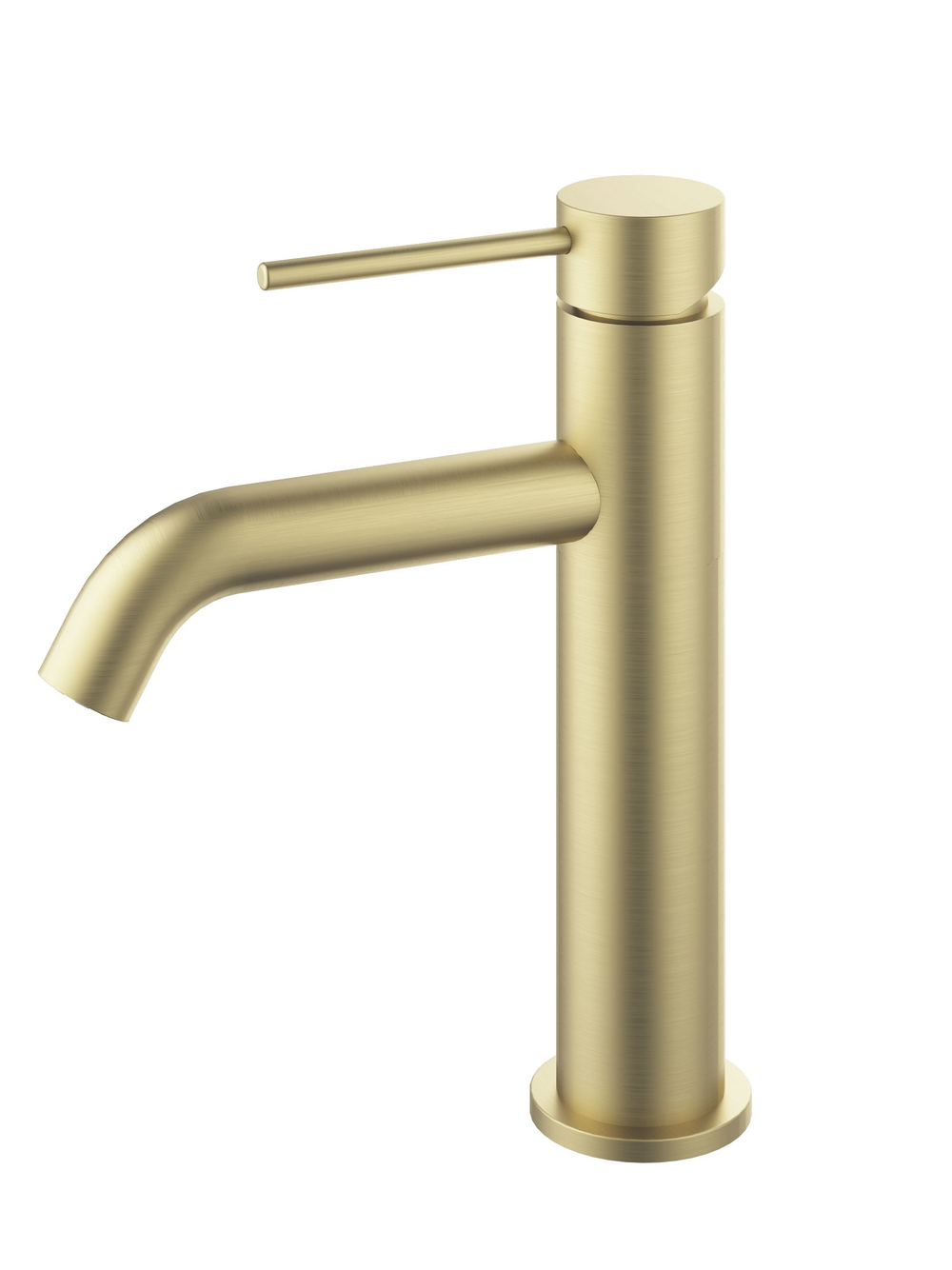 Смеситель для раковины Vincea City VBF-2C1BG однорычажный, брашированное золото