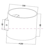 Бра Maytoni Rond C066WL-01B