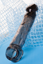 Насадка на пенис Toyfa XLover черная 19,5 см