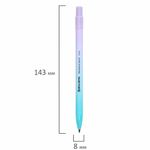 Карандаш механический цанговый 2 мм, BRAUBERG "Grade" PASTEL, HB, встроенная точилка, корпус ассорти, 181961