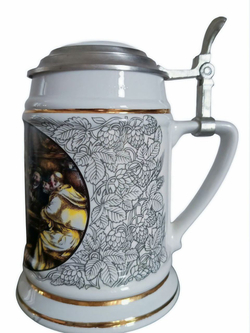 Кружка пивная "Монахи за столом" Германия