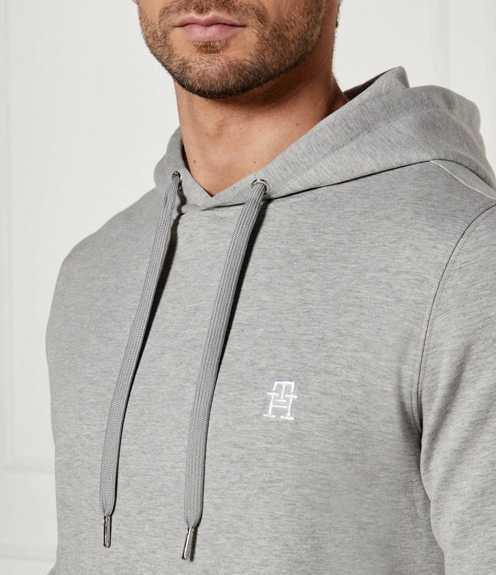 Худи Monogram Tommy Hilfiger - серый(MW0MW33646)