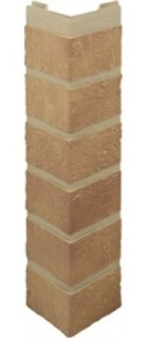 Планка "Наружный угол" Кирпич беж Альта профиль