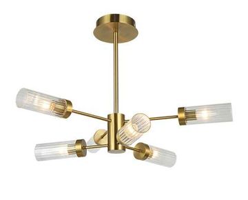 3321/3+3 COPPER (1) Люстра (RL)