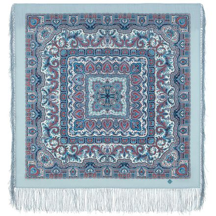 Павловопосадский платок Осеннее утро 2006-1