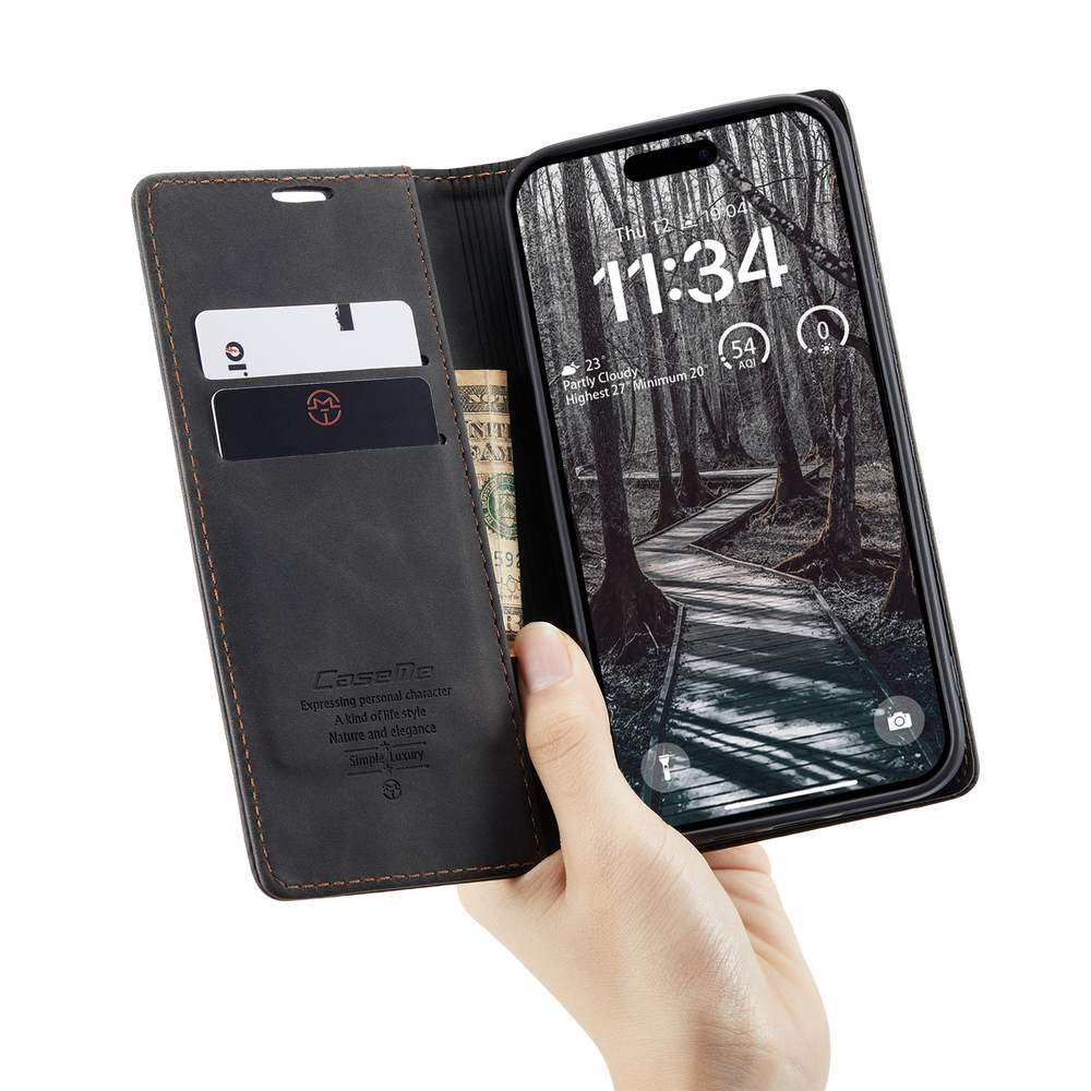 Чехол-книжка CaseMe Matte iPhone 17 Pro