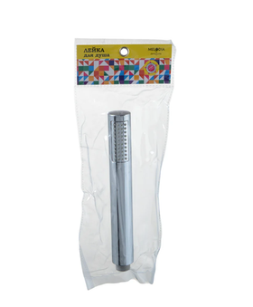 Лейка для душа MELODIA квадрат, 1 функция, 58 мм, хром 34385