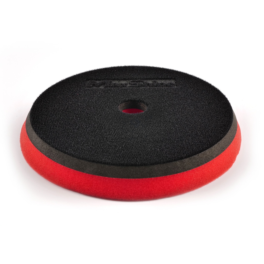 MaxShine Low pro Поролоновый полировальный круг 125-148*20 мм, финишный мягкий, красный