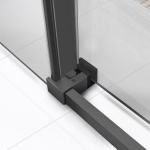 Душевая дверь Slim Soft VDS-1SS140CLGM, 1400, вороненая сталь, стекло прозрачное, , шт