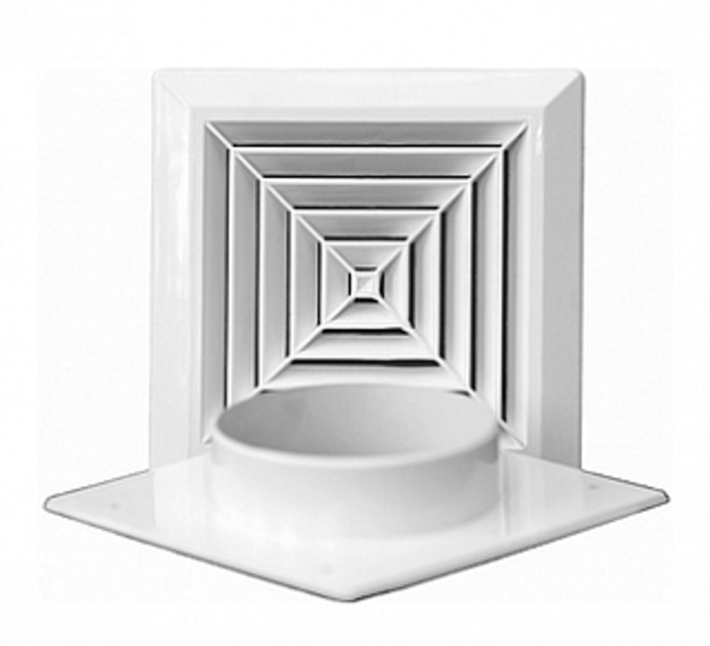 Решетка с фланцем ПК 160х100