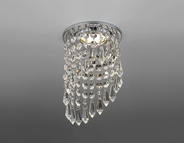 Точечный светодиодный светильник K2247 CH/CL MR16 хром/прозрачный Ambrella