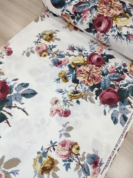 Ткань сатин премиум "Изобилие"