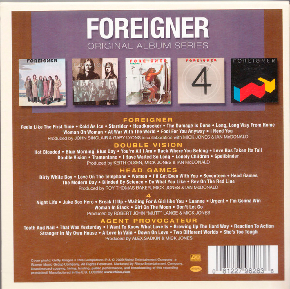 Foreigner / Original Album Series (5CD)