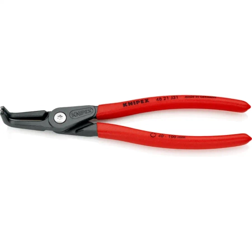 Прецизионные щипцы для стопорных колец черненая 210 мм Knipex 48 21 J31