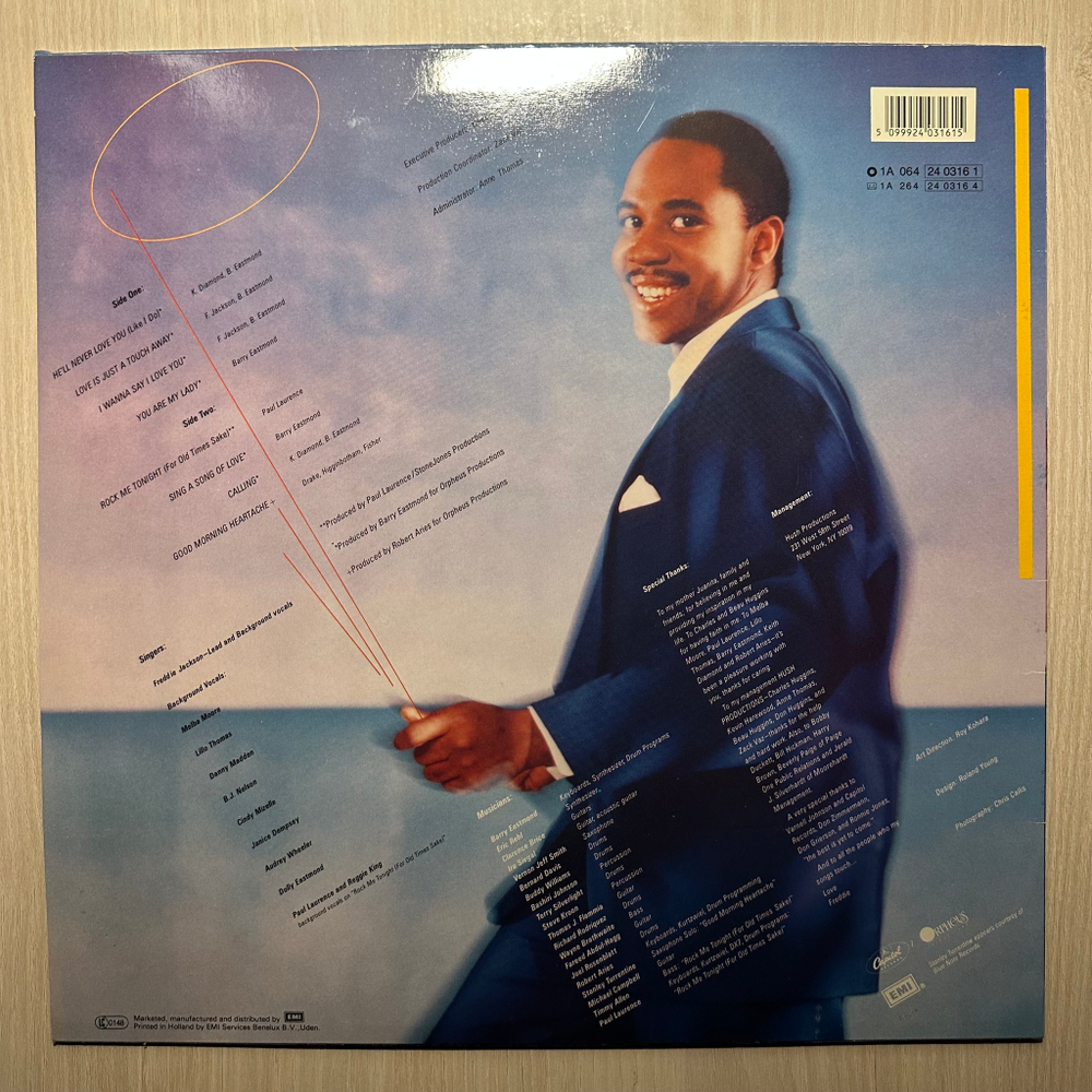 Freddie Jackson - Rock Me Tonight (Европа 1985г.)