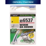 Крючок Owner 56537 Worm BH-Round