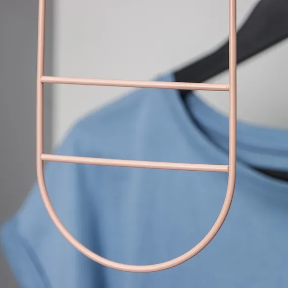 Вешалка для ремней и шарфов SAVANNA Wood, 11,3×24×1,1 см, цвет розовый