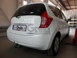 Оцинкованный фаркоп на Nissan Note 2013-2020 (без электрики), Galia N057A