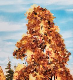 AMB-01/65 Картина «Красота природы» (с янтарной крошкой) пласт.рамка 33х42см