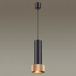 4741/5L L-VISION ODL20 473 черный/золотой Подвес GU10 5W 220V AFRA