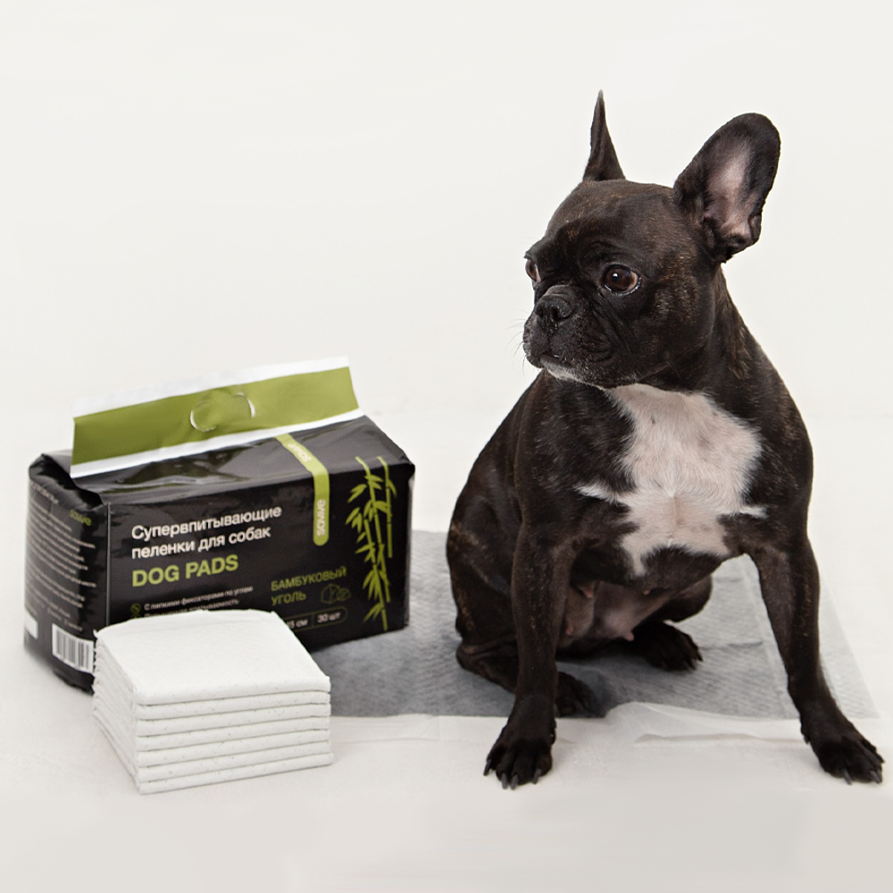 Пеленки для собак Dog Pads 60х45см, 30 шт. SAVVE