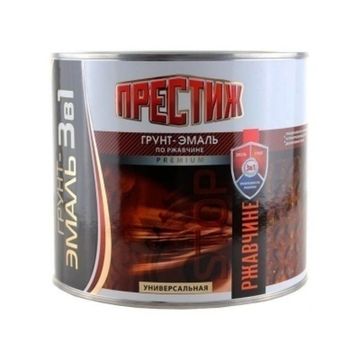 Грунт-эмаль по ржавчине 1,9кг. ПРЕСТИЖ