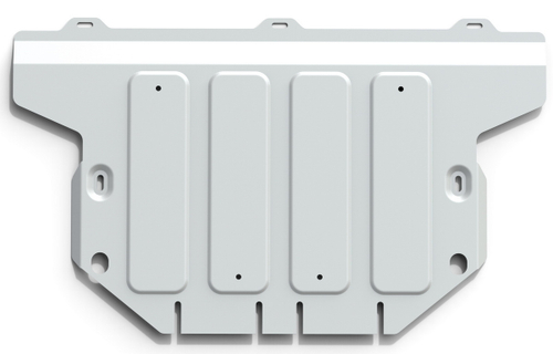 Защита картера Rival для Mercedes-Benz V-klasse II (V - 2.1D (163 л.с.)) АКПП RWD 2014-2019 2019-н.в., штампованная, алюминий 4 мм, с крепежом, 333.3938.1