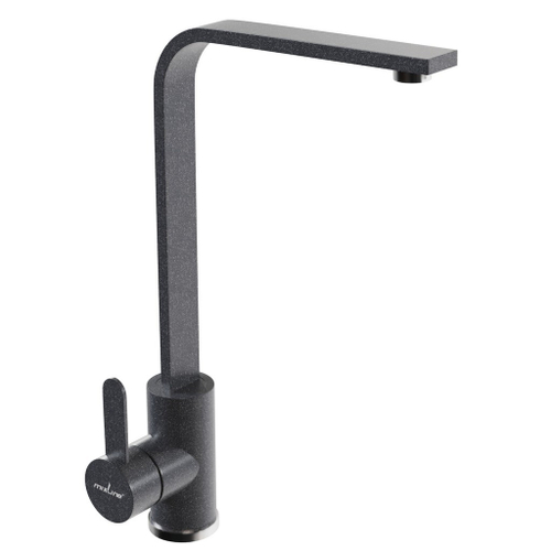Смеситель для кухни 35к MIXLINE ML-GS14 (309) темно-серый высок. излив