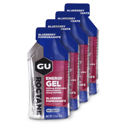 Гель энергетический GU ROCTANE ENERGY GEL (черника-гранат), 32г 4шт