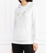 Худи EA7 - белый(8NTM36 TJCQZ)