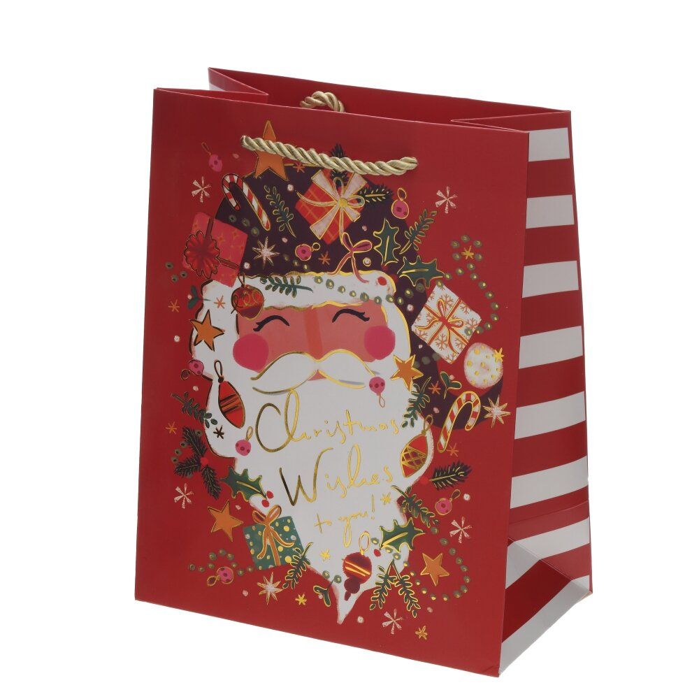 GAEM Пакет подарочный S (бумага 210г/м2, блок 12шт), L18 W10 H23 см, 4в.