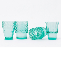 Набор стаканов 4шт Doiy Koifish мятный