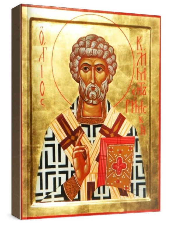 Климент, папа Римский (рукописная икона)