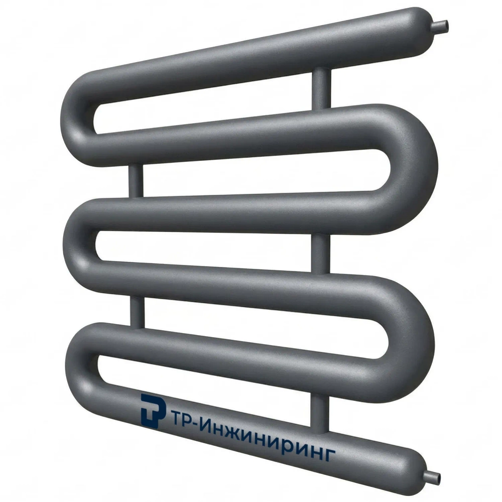 Регистр отопления РЗЭ-6x57x3,0-9000 шестирядный змеевиковый с эллиптическими заглушками