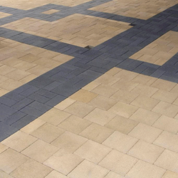 Тротуарная плитка ПРЯМОУГОЛЬНИК 200x100 мм - Гранит Черный