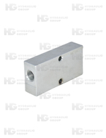 Гидрозамок двухсторонний VRDE01F/H 1/4"