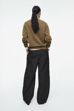 COS КАШЕМИРОВЫЙ СВИТЕР, КОРИЧНЕВЫЙ