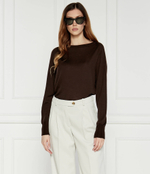 Хлопковый свитер Max Mara Leisure - коричневый(263660886)