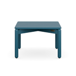 Столик кофейный saga, 60х60 см, сине-зеленый